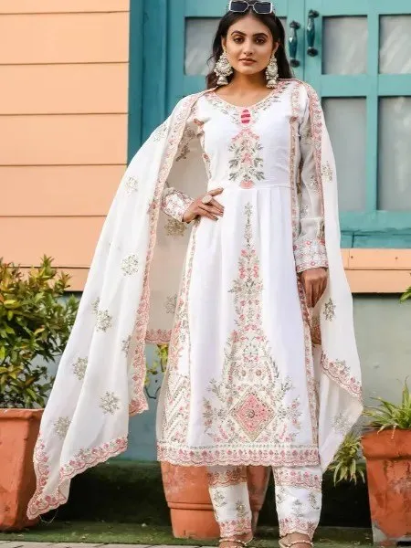 Gujrati Nayra Cut Kameez Set - ur74s