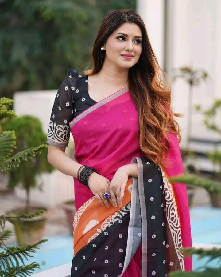 Digital Print Sharee with Blouse- P0214