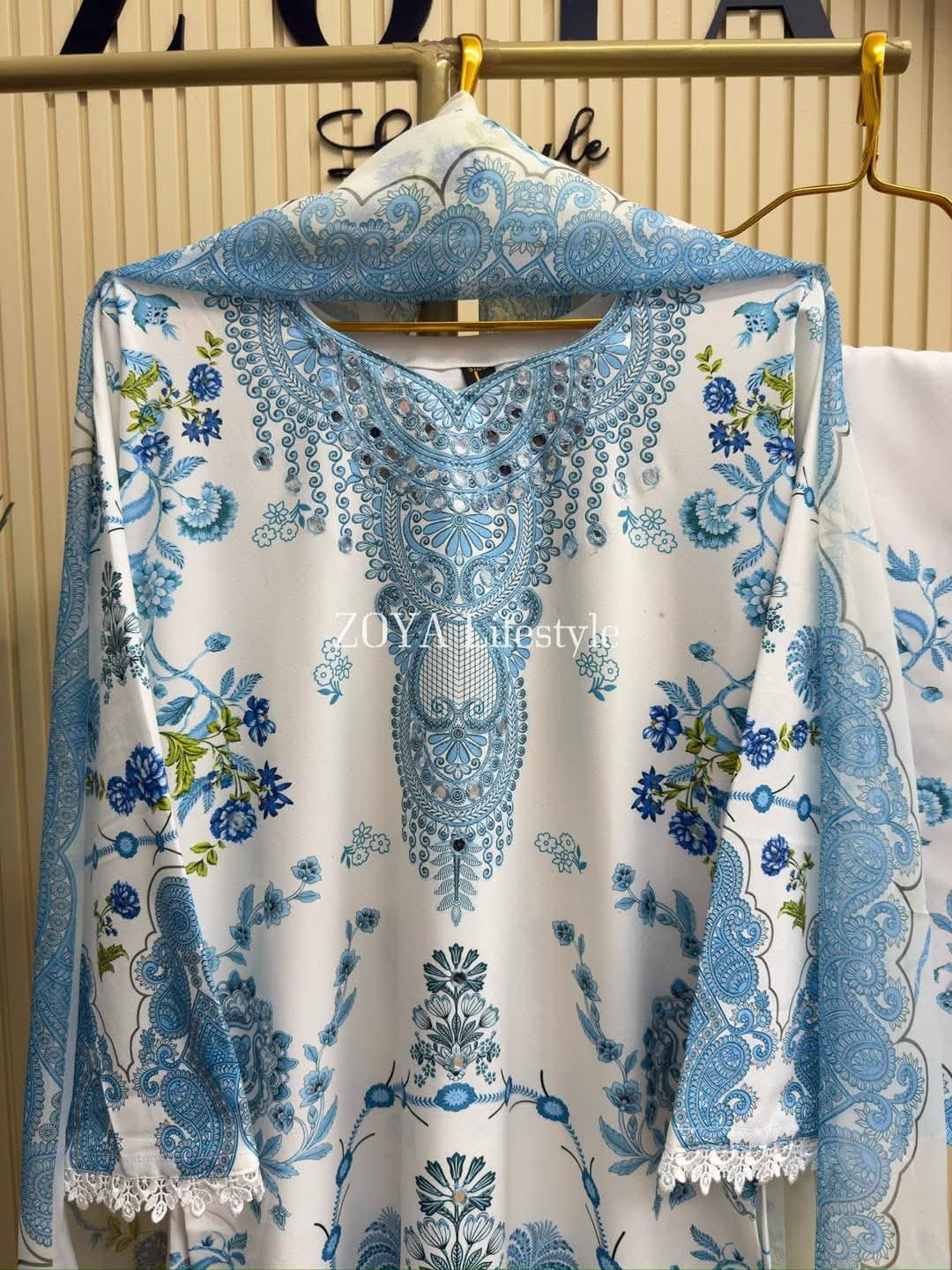 Digital Print Three Piece-P0233
