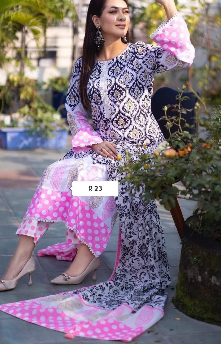 Unstitch Three Piece- P0242