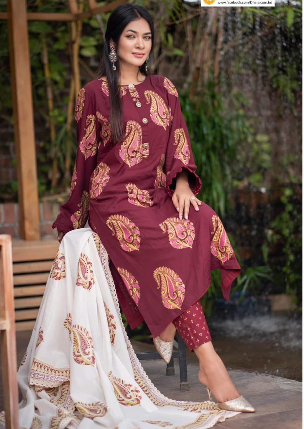 Unstitch Three Piece- P0240