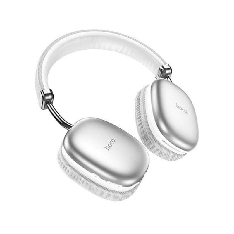 Hoco W35 Wireless Headphone- Silver Color