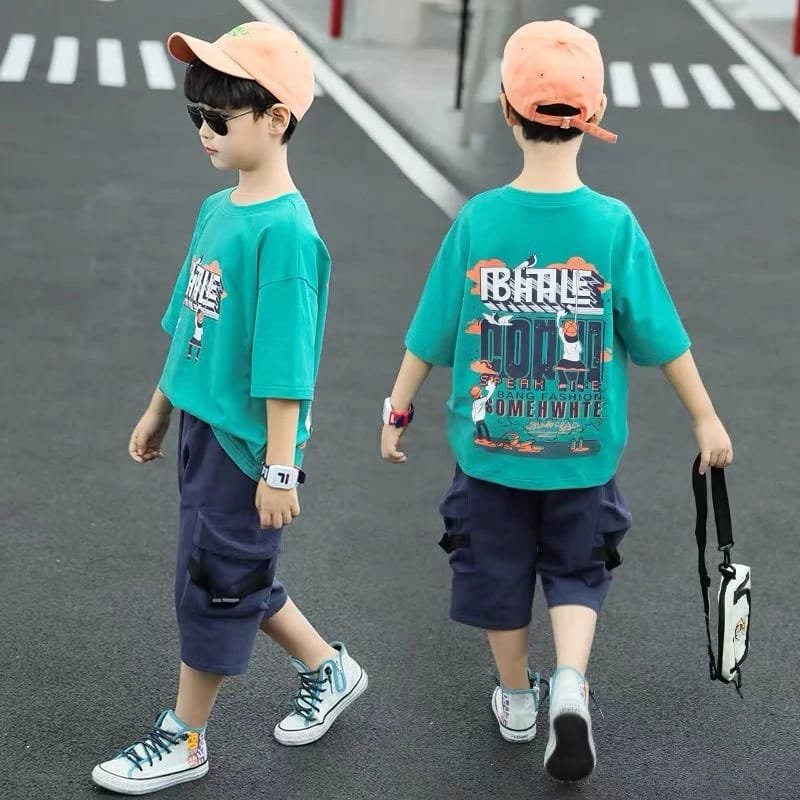 Premium Boys T-shirt and Pant Set-P0497