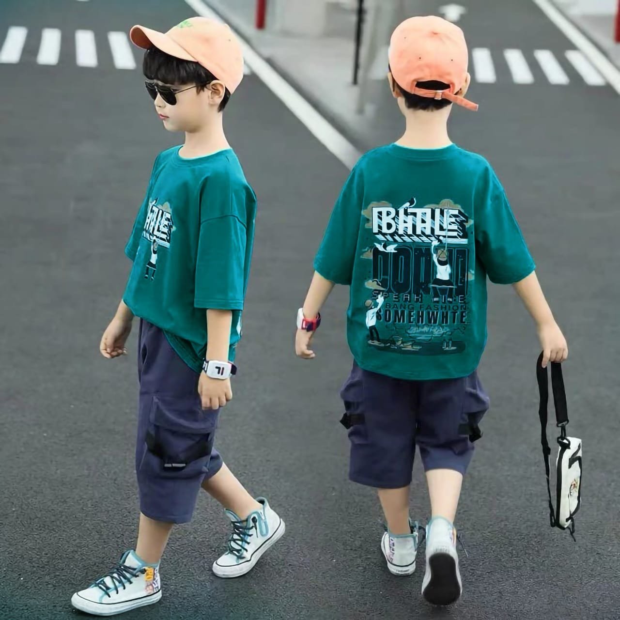 Premium Boys T-shirt and Pant Set-P0498