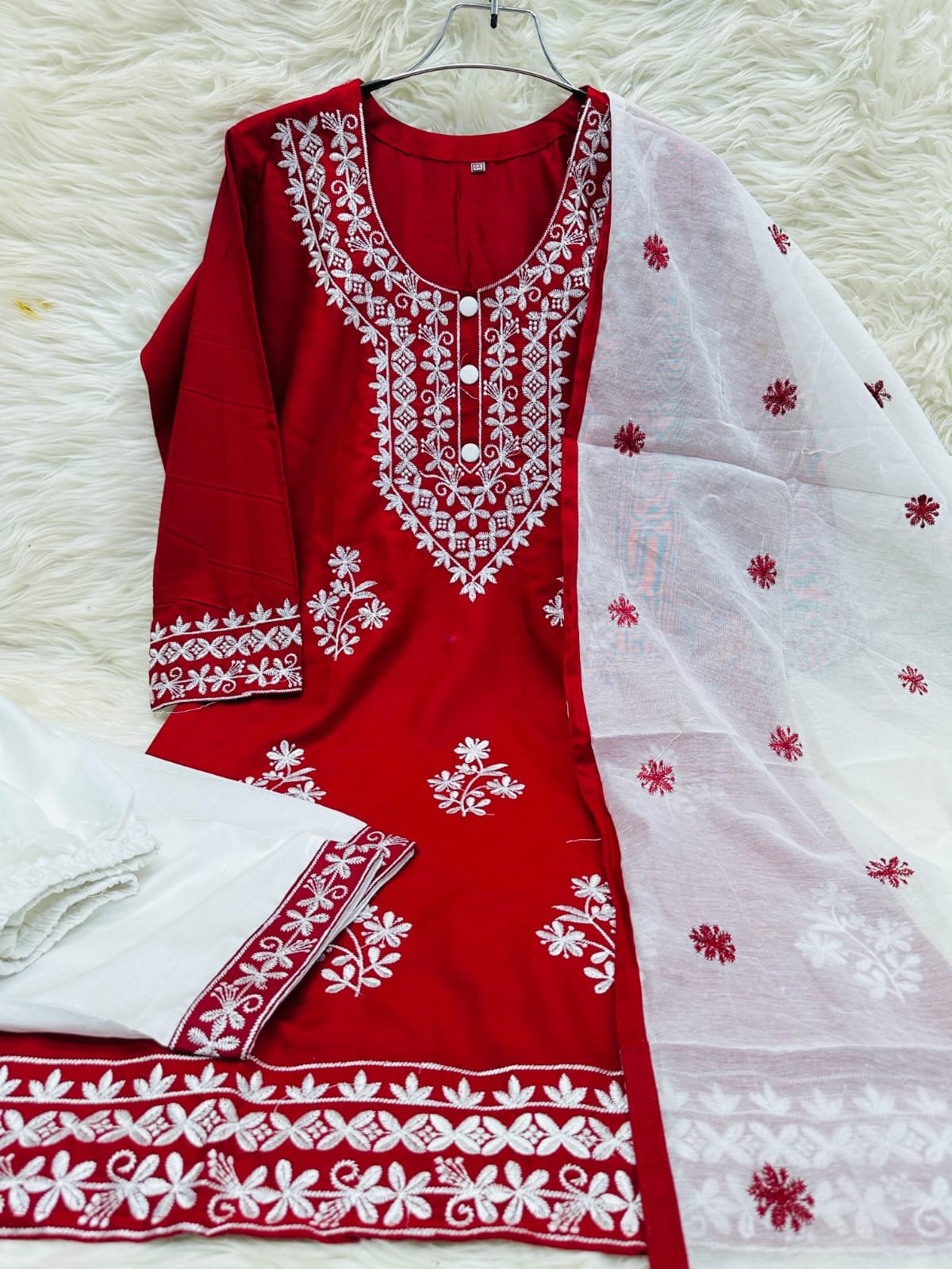 Chicken Kari Neckless Three Piece-P0530