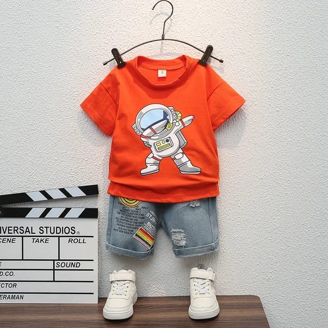 Summer Baby T-Shirt Pant Combo Set-P0536