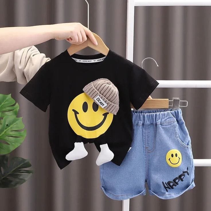 Summer Baby T-Shirt Pant Combo Set-P0540