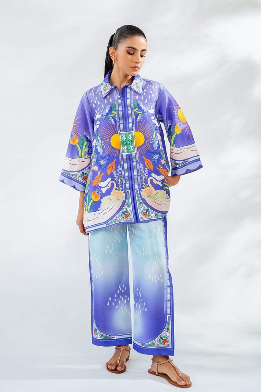 Digital Print Two Piece-P0542