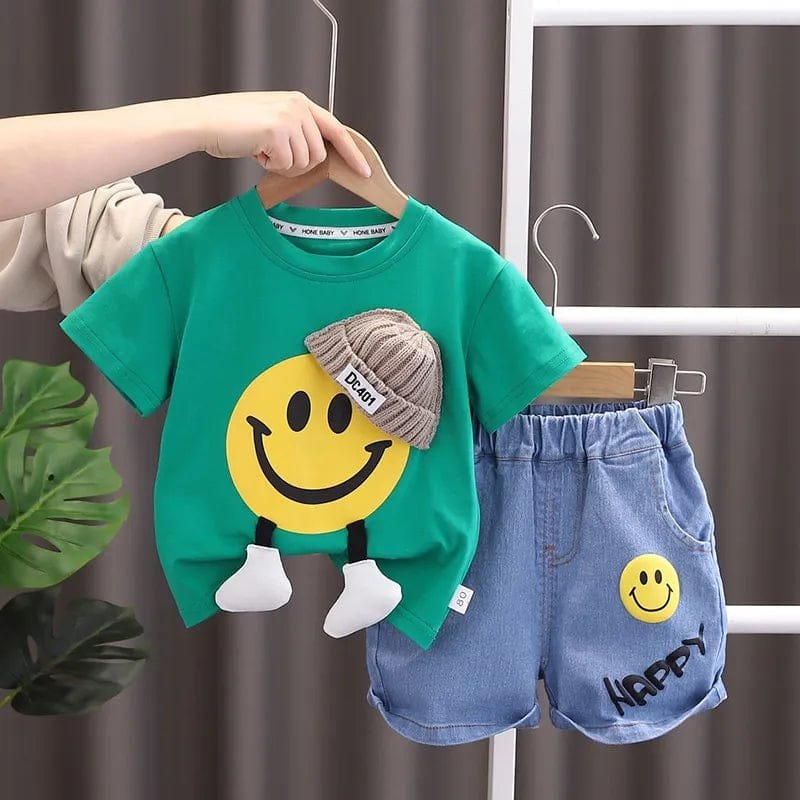 Summer Baby T-Shirt Pant Combo Set-P0543